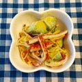 にきけん's cooksnap of when they made アボカドとカニカマのわさびマヨ和え.