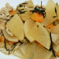 ゆいったろ's cooksnap of when they made 簡単！　鶏肉　大根　人参　ひじきの　煮物.