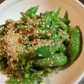 ぱおとまりも's cooksnap of when they made スナップエンドウのゴマ和え.