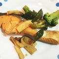 みぃころもち's cooksnap of when they made ☆簡単、鮭ブロッコリーしめじのバター醤油.