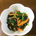 早起きまま's cooksnap of when they made 味噌が決め手！　ほうれん草の胡麻味噌和え.