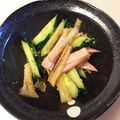 ゆりくまお's cooksnap of when they made かんぴょう、胡瓜、ハムの酢の物.