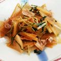 bisco703's cooksnap of when they made 簡単！大根と豚肉のショウガ焼き.