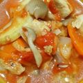 夜更かしはなこ's cooksnap of when they made 簡単！豚肉と筍、しめじのトマト煮込み.