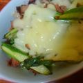 みかお's cooksnap of when they made アスパラとハムのチーズ炒め.
