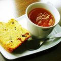 kanza0318's cooksnap of when they made くり+ミルクティーのパウンドケーキ.