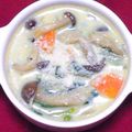 nosso's cooksnap of when they made ほうれん草ときのこの豆乳シチュー.