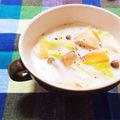 とこきち's cooksnap of when they made たっぷり野菜と鮭のクラムチャウダー♥︎.