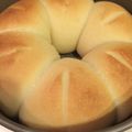 トマトム's cooksnap of when they made HB・手捏ねでも♪ふわふわミルキ−パン.