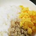 皇子Ｍama's cooksnap of when they made ノンオイル♪ふわふわそぼろ。離乳食後期～.