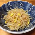 しゅがのすけ's cooksnap of when they made おつまみに最高☆豆もやしのキムチ漬け.