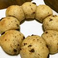 ポチっとな's cooksnap of when they made クルミとイチジクのちぎりパン.