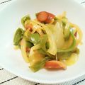 yuni☆yuni's cooksnap of when they made お弁当に✿玉ねぎとウィンナー炒め.