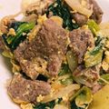 きららんらん☆'s cooksnap of when they made 新玉ねぎのカルシュウムたっぷり卵炒め.