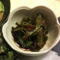 喫茶スノウ's cooksnap of when they made ウドで２品✩酢の物ときんぴら✩.