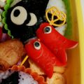 てと♪☆'s cooksnap of when they made お弁当に★こいのぼりウインナー.