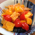 puti0612's cooksnap of when they made 酢豚風・厚揚げと野菜の甘酢炒め.