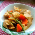 めみたん☆'s cooksnap of when they made 厚揚げ、たけのこ、ごぼうと人参の煮物.