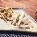 まんまるたまご's cooksnap of when they made 捨てないで♡独活の皮deきんぴら♡.