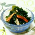 ♪珠香♪'s cooksnap of when they made 即効♪わかめとかにかまの酢醤油和え.