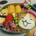 あーさ865's cooksnap of when they made 妖怪ウォッチキャラ弁＊まんまるジバニャン.