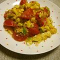 時花菜's cooksnap of when they made 超時短レシピ☆トマト卵炒め（番茄炒蛋）.