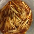 ばむむ's cooksnap of when they made しょうがの漬物.
