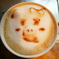 ふくどらころ's cooksnap of when they made 家カフェ☆簡単キャラテアート☆.