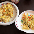 ちぇーた's cooksnap of when they made 離乳食完了期☆ママも一緒にしらす炒飯♪.