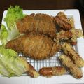t_ohta's cooksnap of when they made 手軽にとんかつ♪余った衣はウィンナー.
