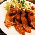 peco6779's cooksnap of when they made 豚こま肉でポークチャップ風.