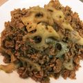 masay0's cooksnap of when they made ぱぱっと！豚ひき肉とレンコンの炒め物.