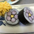 美紅菜's cooksnap of when they made お花見に♡かわいい飾り巻き寿司ポップス.