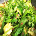 まやみーな's cooksnap of when they made オクラときゅうりの梅肉和え.