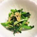 ☆緋樋☆'s cooksnap of when they made カルシウムたくさん！小松菜の干しえび炒め.