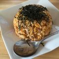 微塵狐's cooksnap of when they made 簡単美味しい☆キムチ炒飯.
