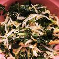 憂guushan's cooksnap of when they made 簡単一品♡もやしとワカメと胡瓜のナムル.