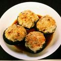 ねぐせちゃん's cooksnap of when they made Big！しいたけの肉詰め.