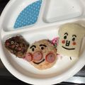 紅茶姫's cooksnap of when they made お誕生日キャラ弁☆アンパンマントリオ.