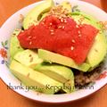 GoGo島みかん's cooksnap of when they made アボカド明太丼☆★.