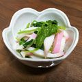 まっさまさママ's cooksnap of when they made 三つ葉とかまぼこの小鉢.