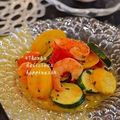 ruruchirin's cooksnap of when they made 海老とズッキーニ＆トマト炒め☆.