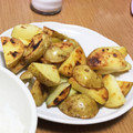 ちょこれーと721's cooksnap of when they made 揚げない皮付きフライドポテト♡.