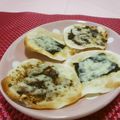 赤い電話's cooksnap of when they made 餃子の皮with海苔の佃煮＆チーズ海苔.