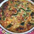 あー娘's cooksnap of when they made まるでサラダ♫豆とキノコの軽いキッシュ.