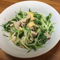 おはなすき's cooksnap of when they made 水菜と豚肉で簡単一品♡.