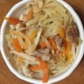 モカぷりん♪'s cooksnap of when they made ごはんがすすむ鶏肉と大根人参炒め.