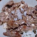 猫のミイヤ's cooksnap of when they made 大和芋と梅肉の豚丼ちゃん♪.