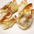 ルゥ〜's cooksnap of when they made 餃子の皮deバナナパイ.