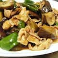 Dreamcream's cooksnap of when they made 豚バラと茄子とピーマン炒め.